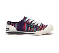 Rocket Dog Damen Jazzin Canvas Aloe Schnür-Turnschuh (Bunt) EU 37 / UK 4