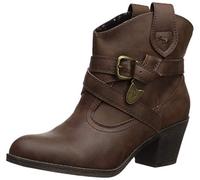 Rocket Dog Damen Satire Mode-Stiefel, Dunkelbraun, 39.5 EU