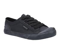 Rocket Dog Damen Jazzin Canvas Schuhe Segeltuch Schnürung Schwarz/Schwarz 39 EU