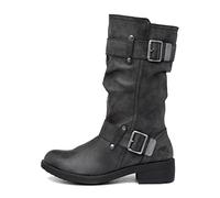 Rocket Dog Damen TRUMBLE Biker Boots, Schwarz (Black AG7), 40 EU