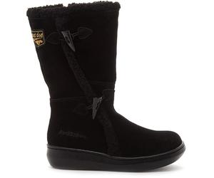 Rocket Dog - Damen Winterstiefel "Slope", Wildleder (Schwarz) EU 40,5 / UK 7