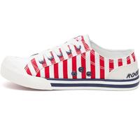 Damen Rocket Dog Jazzin Spangle Banner Pumps in Rot Navy EU 37 / UK 4