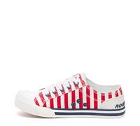 Rocket Dog Jazzin Plush Foam Komfort-Sneaker, Rot/Marineblau, 41 EU