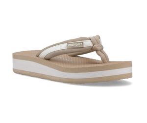 Rocket Dog Monica Nylon PU Textil Damen Tan/Creme Flip-Flops EU 37 / UK 4