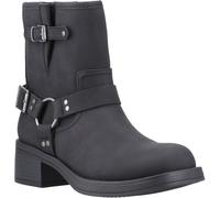 Rocket Dog Nino Kunstleder Damen Schwarze Absatz Stiefeletten EU 40,5 / UK 7