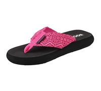 Rocket Dog SPOTLIGHT, Damen Zehentrenner, Pink (Lima Crochet), 41 EU (8 Damen UK)