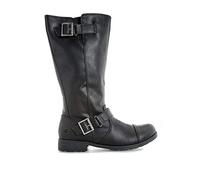 Rocket Dog Women's Berry Biker Boots, Black Lewis, 40