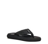 Rocket Dog Women's Sunsetlc-001 Sandal, Crochet Black, 4 UK