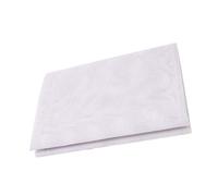 rockible Aida-Stoff, Kreuzstich-Stoff, Handarbeit, 14 ct, für Gobelin, Kissenbezug, einfarbig, weiß, Dekor-Stickerei, Nadelspitze, Leinwand, 160x50cm