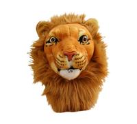 rockible Stofftierkopf-Umhängetasche, Laptop-Rucksack, Rucksack, Plüschtasche für Kinder und Erwachsene, Löwe