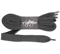 Rocking Gear Phat Laces extra breite Schnürsenkel (Dunkelgrau/Charcoal) 130 x 2 cm