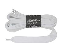 Rocking Gear Phat Laces extra breite Schnürsenkel (Weiß / White)