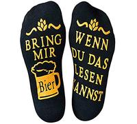 Rocking Socks Socken als lustiges Geschenk für Männer Wenn du das lesen kannst bring mir Bier für AdventskalenderFüllung