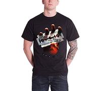 Rockoff Trade Herren British Steel T-Shirt, Schwarz, XXL