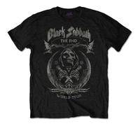 Rockoff Trade Herren T-Shirt Black Sabbath The End Pilzwolke Schwarz L