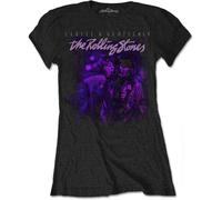 Rock Off Trade T-Shirt Mick & Keith Together – Damen, Schwarz, Größe M