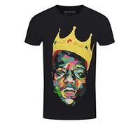 Rockoff Trade Herren Biggie Crown T-Shirt, Schwarz, L