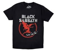 Rock Off Trade T-Shirt Black Sabbath Erzengel Never Say Die Herren Schwarz XXL