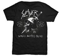 Rockoff Trade Herren Dolch Skull T-Shirt Gr. L, Schwarz