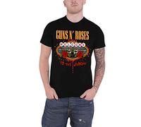 Rockoff Trade Herren Guns N' Roses Welcome to The Jungle T-Shirt, Schwarz, M