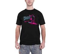 Rockoff Trade Herren Michael Jackson Neon T-Shirt, Schwarz (Black Black), Small