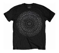Rockoff Trade Herren Kaleidoscope T-Shirt, Schwarz (Black Black), L
