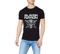 Rockoff Trade Herren Slayer Nation T-Shirt, Schwarz, XL