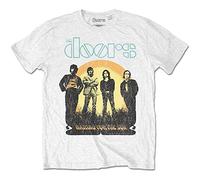 Rockoff Trade Herren T-Shirt The Doors Waiting for The Sun Gr. L, weiß
