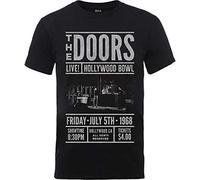 Rockoff Trade Herren The Doors Advance Final T-Shirt, Schwarz, M