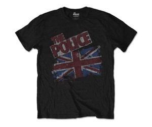Rockoff Trade Herren The Police Vintage Flag T-Shirt (1er Pack)
