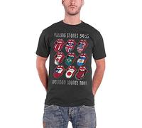 Rockoff Trade Herren The Rolling Stones Voodoo Lounge Tongues T-Shirt Gr. L, grau