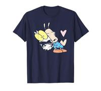 Rocko's Modern Life Big Hug Spunky Front and Back Cartoon T-Shirt