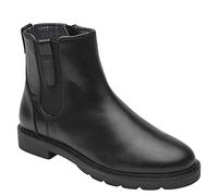 Rockport Damen Kacey Bootie Stiefelette, Schwarz Leder, 38 EU