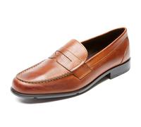 Rockport Herren Klassische Loafer Penny Schuhe, 50 W EU, Cognac