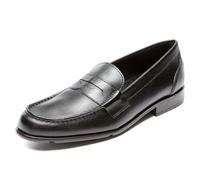 Rockport Klassischer Penny-Loafer für Herren, schwarz 2, 46.5 EU Weit