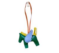 Rockreyoa Cartoon-Pferde-Anhänger Autoschlüsselanhänger Ledertaschen-Anhänger Taschenanhänger Bag Charms Geldbörsenanhänger Keychain Cute Pony-Schlüsselanhänger für Handtasche Rucksack Grün Blau