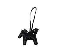 Rockreyoa Cartoon-Pferde-Anhänger Niedliche Schlüsselanhänger Autoschlüsselanhänger Pferd Taschenanhänger Geldbörsenanhänger Tier-Deko-Anhänger Keychain Cute Bag Charms Phone Charm Schwarz#2