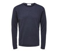Pullover mit Bio-Baumwolle Modell 'Rome' XL men Jeansblau