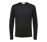 SELECTED HOMME Male Pullover Weich Tencel™ Lyocell-Gemisch XXLBlack