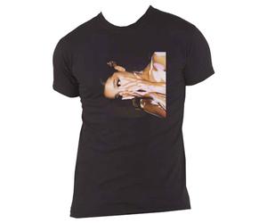 Rocks-off Ariana Grande Unisex T-Shirt - Seitenfoto Gr. S, Schwarz