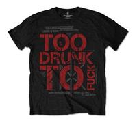 Rocks-off Herren Dead Kennedys Too Drunk T-Shirt (1er Pack)
