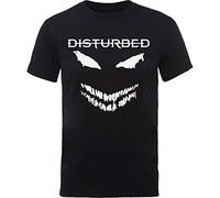 Rocks-Off Herren Disturbed Scary Face Candle T-Shirt (1er Pack)