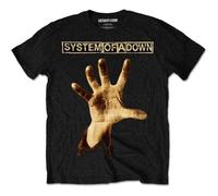 Rock Off Trade Herren Hand T-Shirt – Schwarz – XL