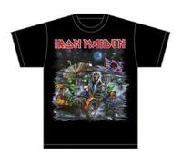 Rocks-off Herren Iron Maiden - Knebworth Moonbuggy T-Shirt (1er Pack)
