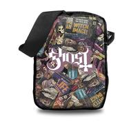 Rocksax Ghost Crossbody Bag - Magazine, Schwarz, Umhängetasche