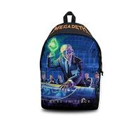 Rocksax Megadeth Daypack - Rust In Peace, Schwarz, Height 45cm, Width 30cm, Depth 15cm, Casual