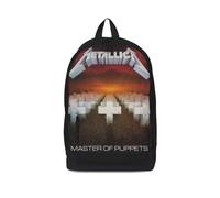 Rocksax Metallica Backpack - Master Of Puppets, Unisex Rucksack, Black,