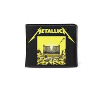 Rocksax Metallica Wallet - M72, Schwarz, Small