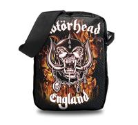 Rocksax Motorhead Crossbody Bag - England Fire, Mehrfarbig, Umhängetasche