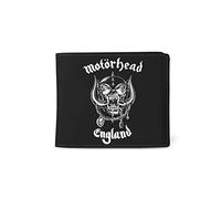 Rocksax Motorhead Geldbörse - England, Schwarz, Einheitsgröße, Faltbare Geldbörse